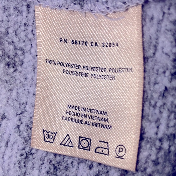 Anthropologie Saturday Sunday small heather lavender mock turtleneck swe… - Picture 6 of 8